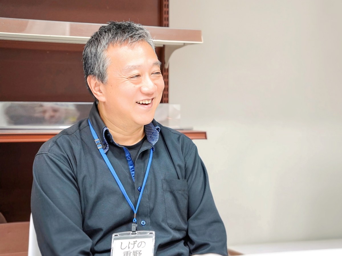 EC事業部 重野淳様のインタビュー風景